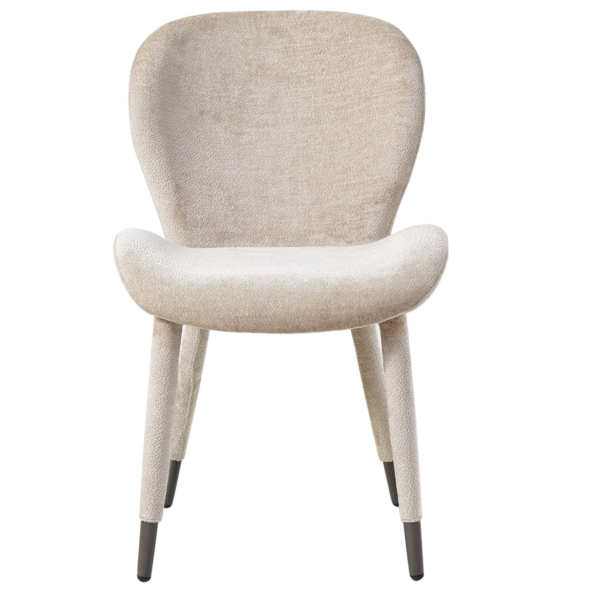 Stuhl aus Aphrodite - Stoff, weiches gepolstertes Finish, ergonomisch gerundete Form – Thor | PTMD - Esszett Luxury | Stilvolles Wohnen mit Charakter