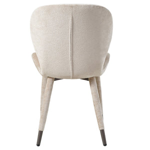 Stuhl aus Aphrodite - Stoff, weiches gepolstertes Finish, ergonomisch gerundete Form – Thor | PTMD - Esszett Luxury | Stilvolles Wohnen mit Charakter