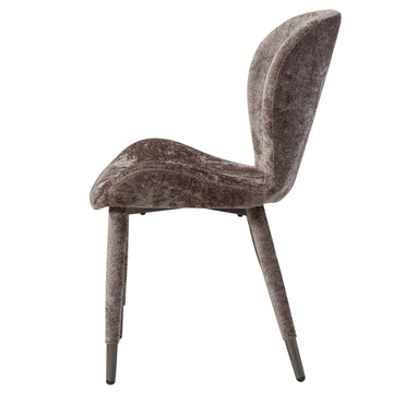 Stuhl aus Aphrodite - Stoff, weiches gepolstertes Finish, ergonomisch gerundete Form – Thor | PTMD - Esszett Luxury | Stilvolles Wohnen mit Charakter