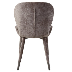 Stuhl aus Aphrodite - Stoff, weiches gepolstertes Finish, ergonomisch gerundete Form – Thor | PTMD - Esszett Luxury | Stilvolles Wohnen mit Charakter