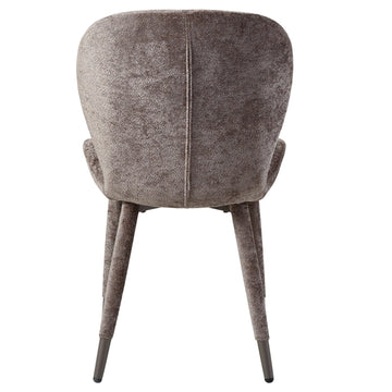 Stuhl aus Aphrodite - Stoff, weiches gepolstertes Finish, ergonomisch gerundete Form – Thor | PTMD - Esszett Luxury | Stilvolles Wohnen mit Charakter