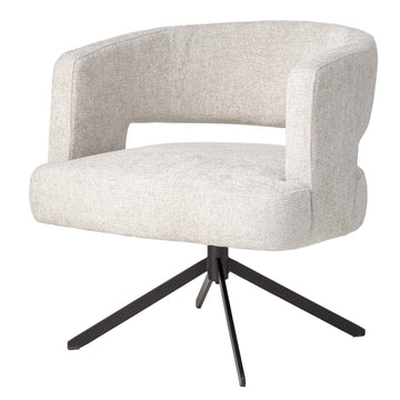 Sessel aus Legacy - Stoff & Metall mit Komfortpolsterung – Baldr | PTMD - Esszett Luxury | Stilvolles Wohnen mit Charakter