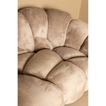 Sofa aus Lush - Stoff mit Komfortpolsterung & Handarbeitsfinish – Nubibus | PTMD - Esszett Luxury | Stilvolles Wohnen mit Charakter