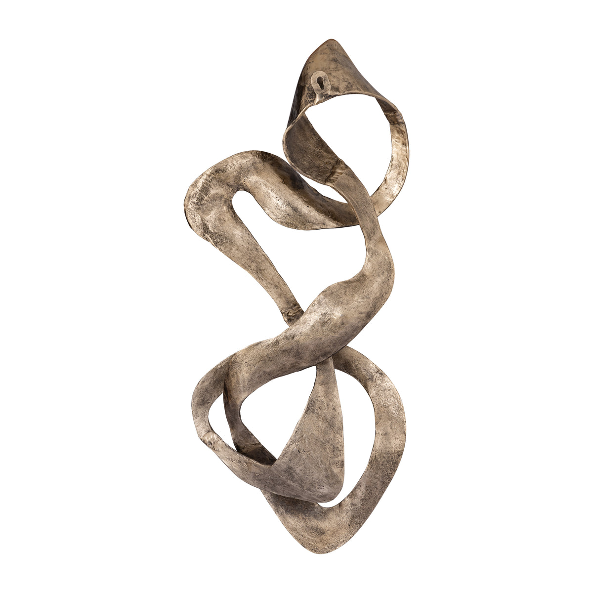 Gold-Look Aluminium Metal Wall Panel with Swirl Design, S – Neven | PTMD