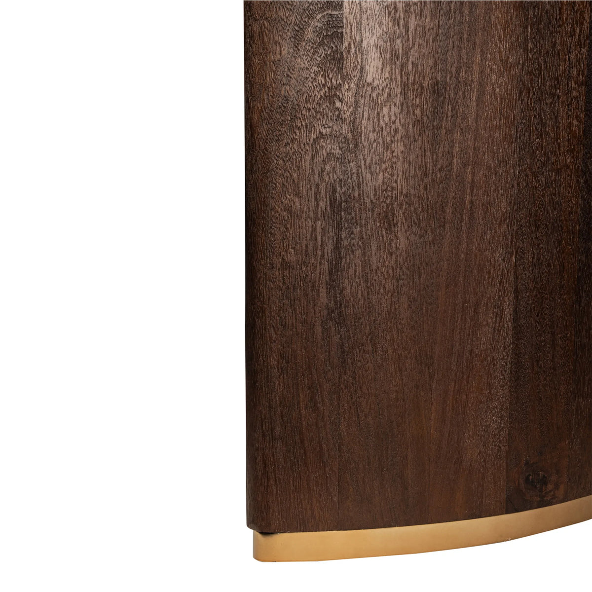 Mango wood dining table refined finish metal legs – Ostara | PTMD