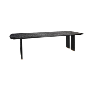 Esszimmertisch aus Mangoholz modernes Design Metallbeine – Liber | PTMD - Esszett Luxury | Stilvolles Wohnen mit Charakter