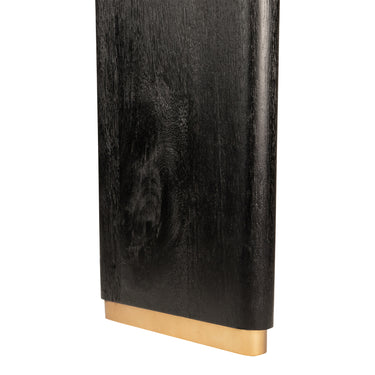 Esszimmertisch aus Mangoholz modernes Design Metallbeine – Liber | PTMD - Esszett Luxury | Stilvolles Wohnen mit Charakter