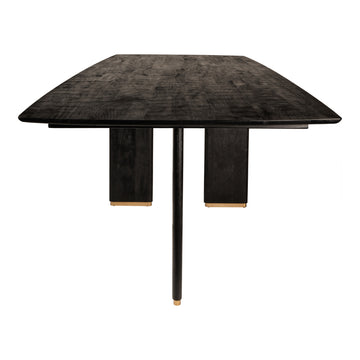 Esszimmertisch aus Mangoholz modernes Design Metallbeine – Liber | PTMD - Esszett Luxury | Stilvolles Wohnen mit Charakter