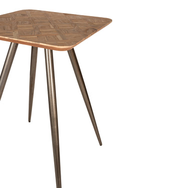 Bartisch – Akazienholz Platte, Metall Gestell, Natürliches Finish – Fieron | PTMD