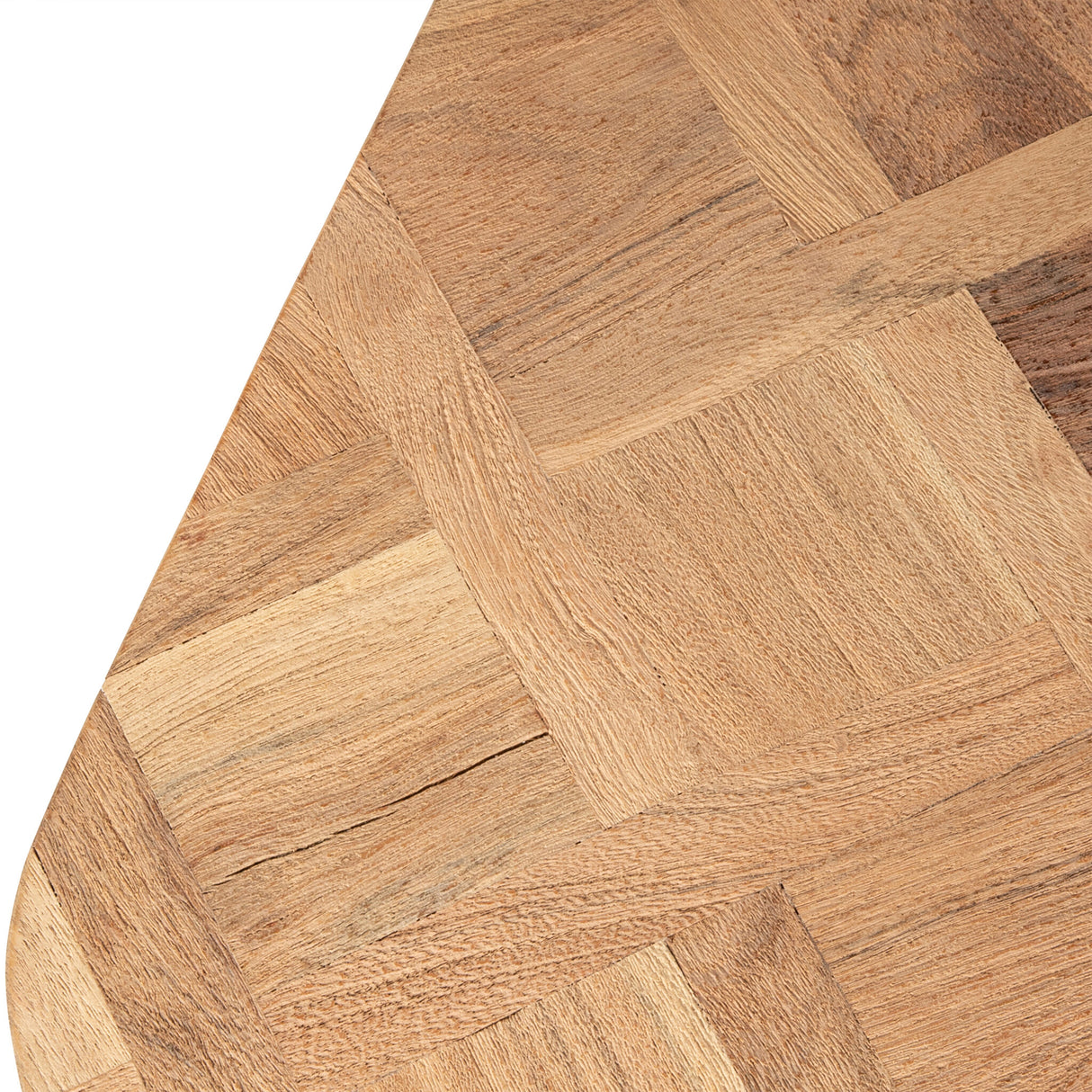 Couchtisch – Akazienholz Oberfläche, Doppelte Basis, Natürliches Finish – Fieron | PTMD