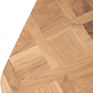 Couchtisch – Akazienholz Oberfläche, Doppelte Basis, Natürliches Finish – Fieron | PTMD