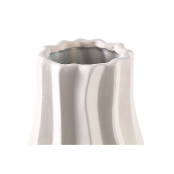 Pot - Swirl Design, Ceramic Material, Cream Color, L - Clair | PTMD