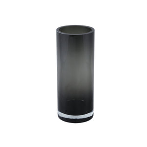 Vase - Thick-walled Glass, Round Design, Handcrafted Finish, L - Tammara | PTMD