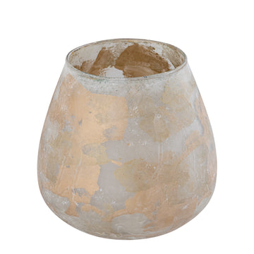 Windlicht – Creme Farbe, Elegante Optik, Klare Form, L – Ozain | PTMD