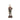 Statue - Dog design, polyresin, burgundy finish – Arne | PTMD
