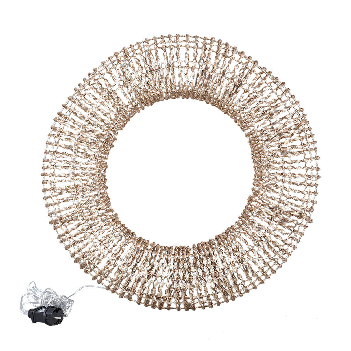 Kranz mit LED - Hibba Bronze S
