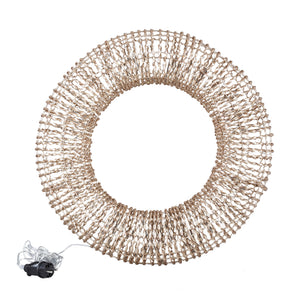 Kranz mit LED - Hibba Bronze S