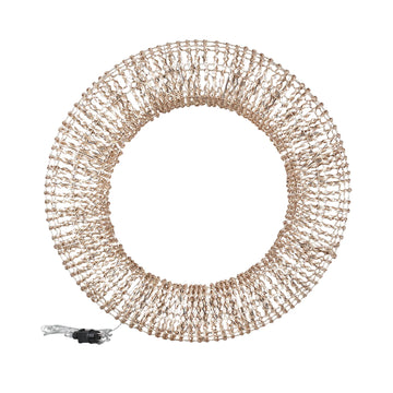 Wreath with LED - Hibba Bronze S