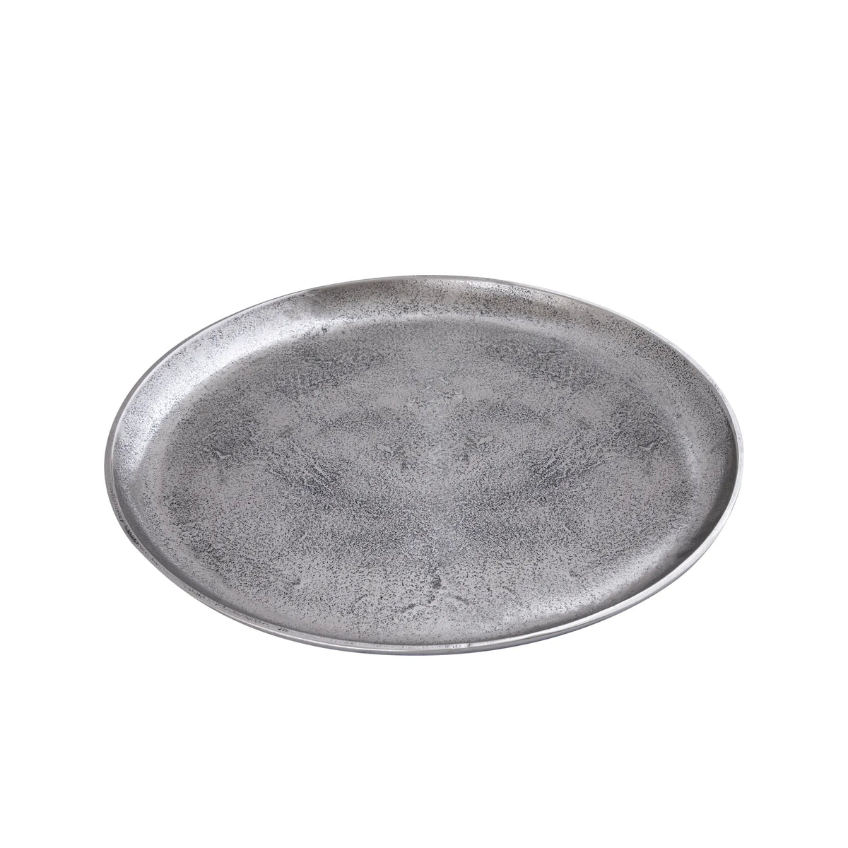 Teller – Aluminiumguss, Nickel Finish, Runde Form - Afta | PTMD