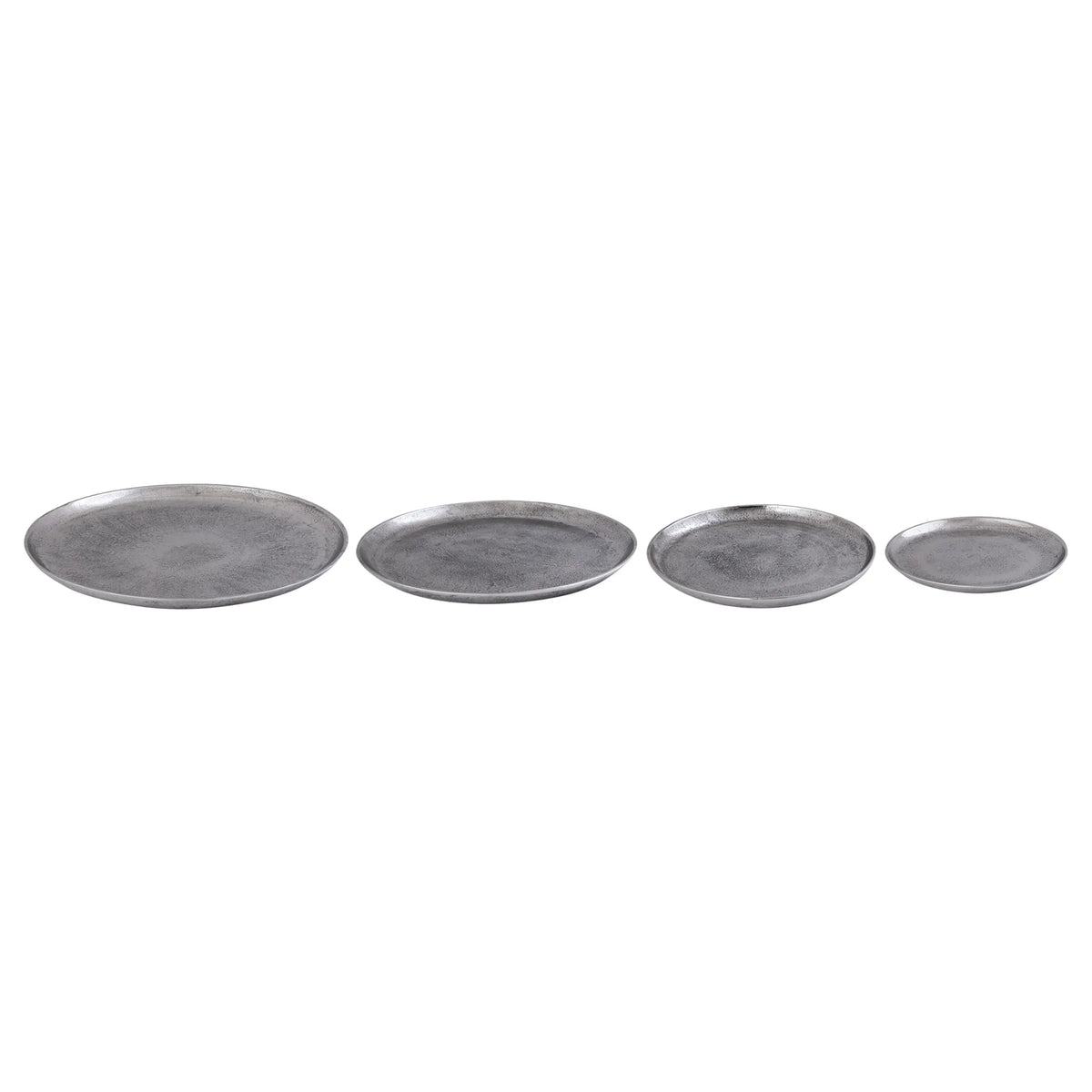 Teller – Aluminiumguss, Nickel Finish, Runde Form - Afta | PTMD