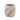 Flowerpot - Taupe color, Swirl design, Cement material, Round shape, S - Evanthia | PTMD