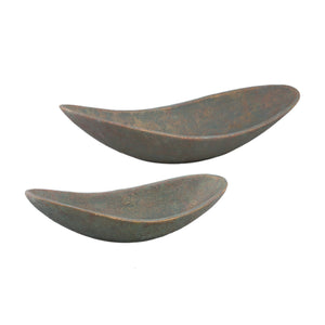 Bowl - Cement, organic shape, Grey, handmade, S – Dawer | PTMD