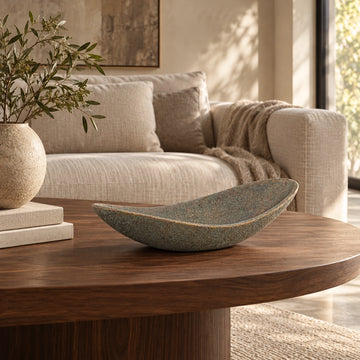 Bowl - Cement, organic shape, Grey, handmade, S – Dawer | PTMD