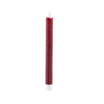 LED-Tafelkerze – Bewegliche Flamme, Paraffin Wachs, 22 cm hoch | PTMD