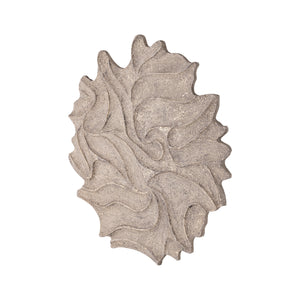 Wandpaneel aus MDF in Braun mit welligem Design, runder Form, S – Ceanna | PTMD