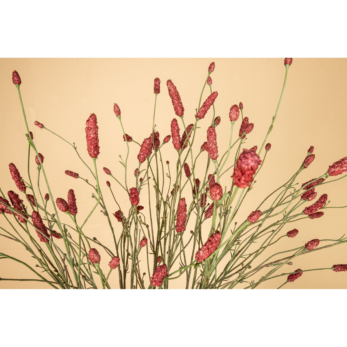 Kunstzweig – Rosa Wiesenknopfzweig aus Polyester | PTMD
