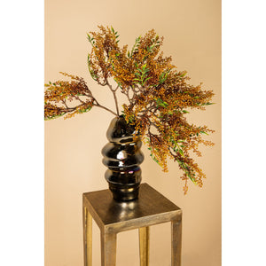 Berry branch - Orange berry branch with leaves made of polyester | PTMD