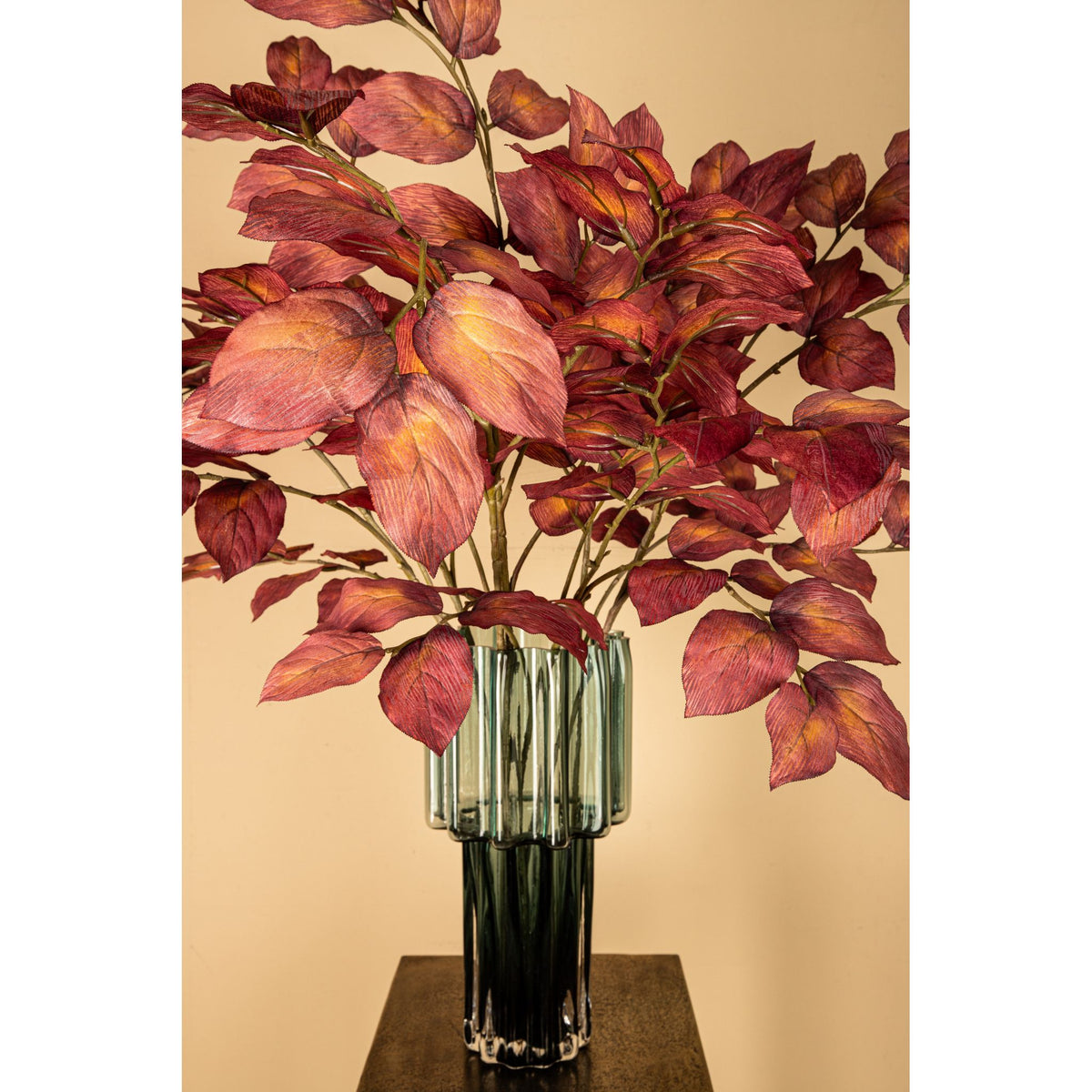 kunstpflanze – Rosa Blatt-Spray aus Polyester | PTMD