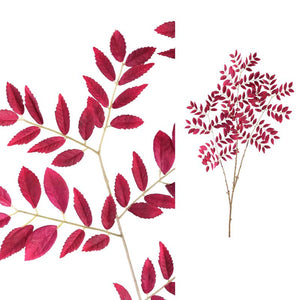 kunstpflanze – Lila Sorus-Blatt-Spray aus Polyester | PTMD
