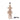 Tischlampe – Rundes Design, Mangoholz, Stabile Basis, Natur – Callain | PTMD