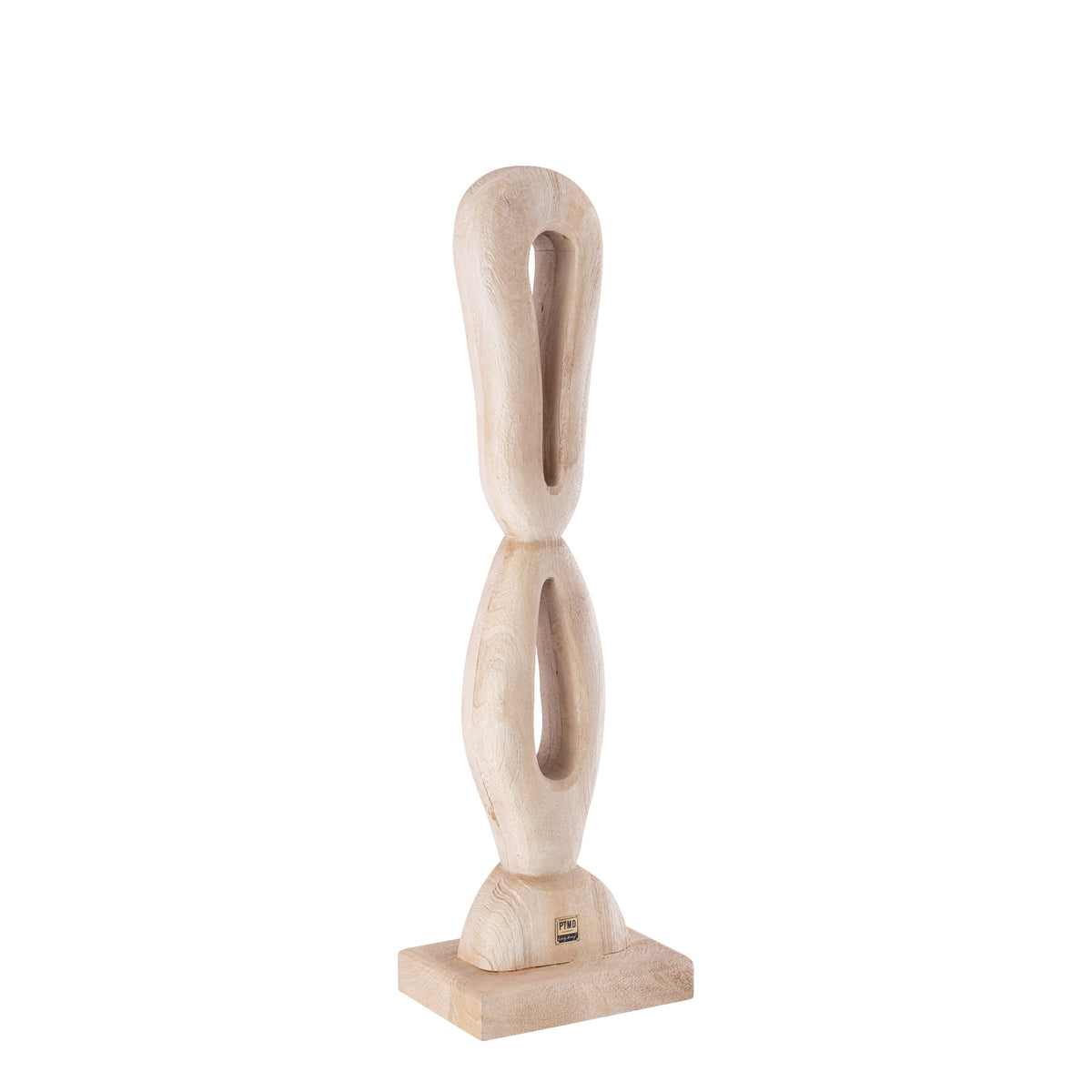 Statue - offenes Figuren-Design, Mangoholz, naturbelassene Oberfläche, S – Rhyce | PTMD