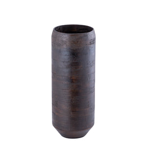 Topf – Modernes Design, Runde Form, Mangoholz Material, Braun, M – Gerd | PTMD