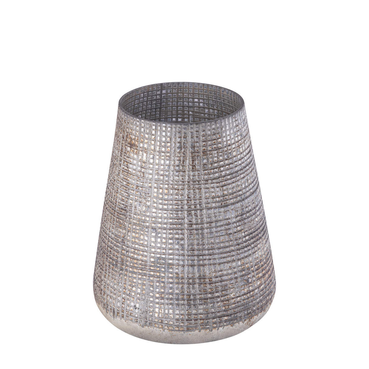 Hurricane Lamp – Round Design, Glass Material, Cream Color, M – Damin | PTMD