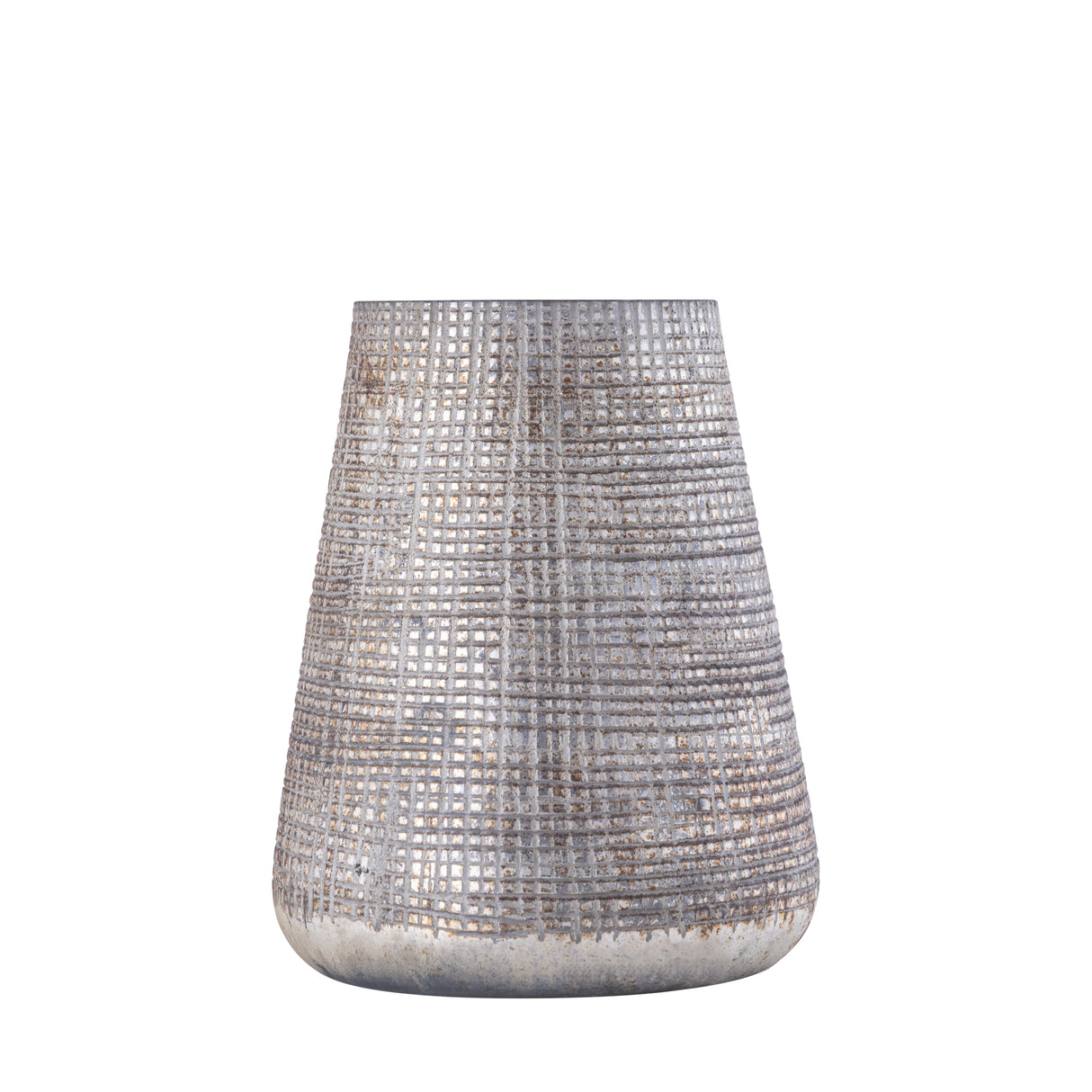 Hurricane Lamp – Round Design, Glass Material, Cream Color, M – Damin | PTMD