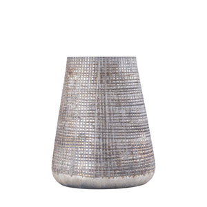 Hurricane Lamp – Round Design, Glass Material, Cream Color, M – Damin | PTMD