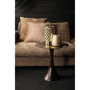 Hurricane Lamp – Round Design, Glass Material, Cream Color, M – Damin | PTMD