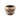 Pot – Ceramic Stoneware, Round Design, Bronze, S – Anashe | PTMD
