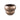 Pot – Ceramic Stoneware, Round Design, Bronze, M – Anashe | PTMD