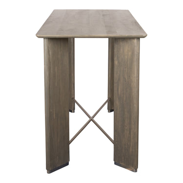 Bartisch – Mangoholz Platte, Metall Gestell, Antik Stil – Liber | PTMD