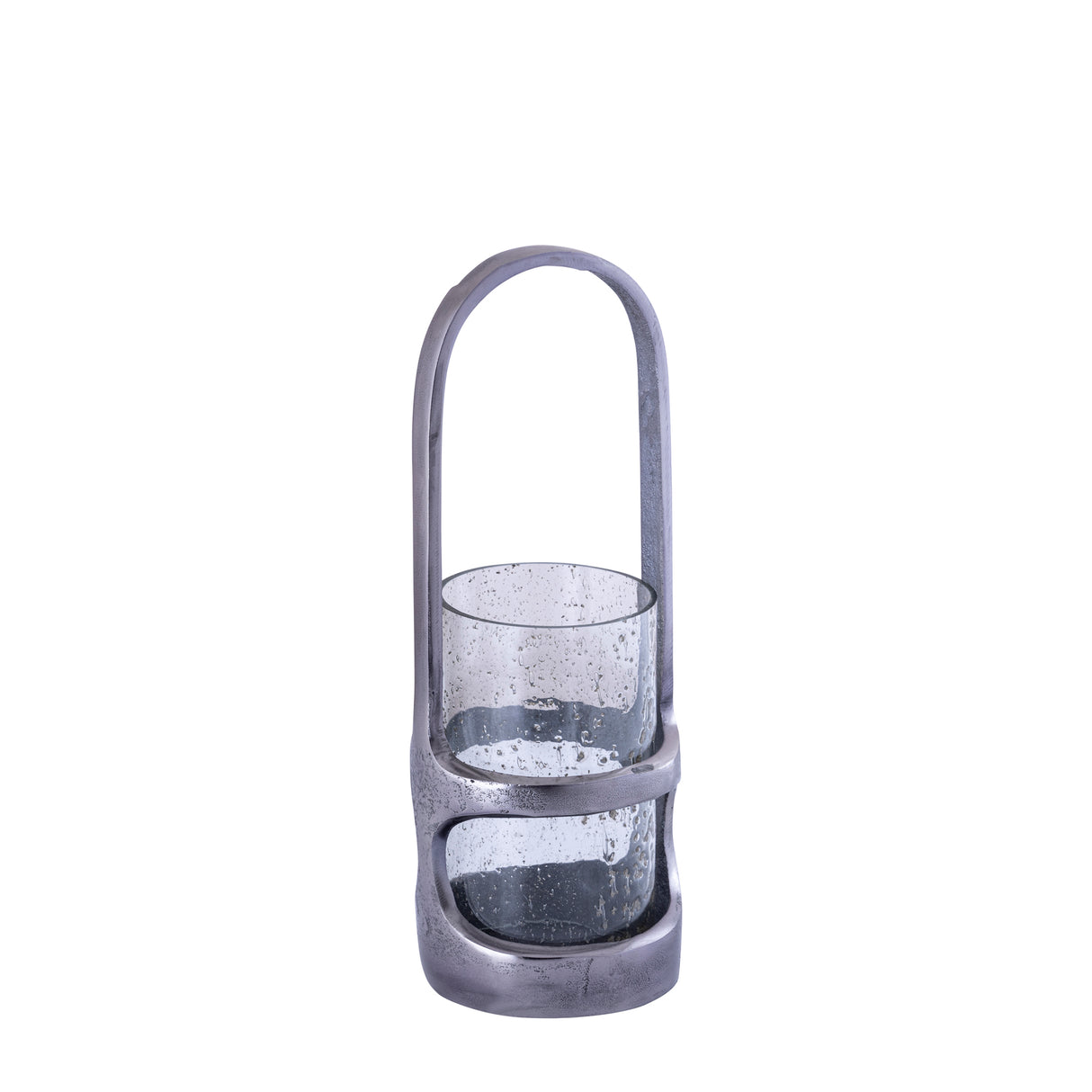 Lantern - Cast Aluminum Design, Tall Shape, Black Shade, S - Rahana | PTMD