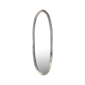 Spiegel – Unregelmäßiges Design, Ovale Form, Aluminium Material, Gold, S – Limera | PTMD