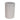 Kerze mit Stumpenform, Struktur und silbergrauem Farbton, 140x80 | PTMD