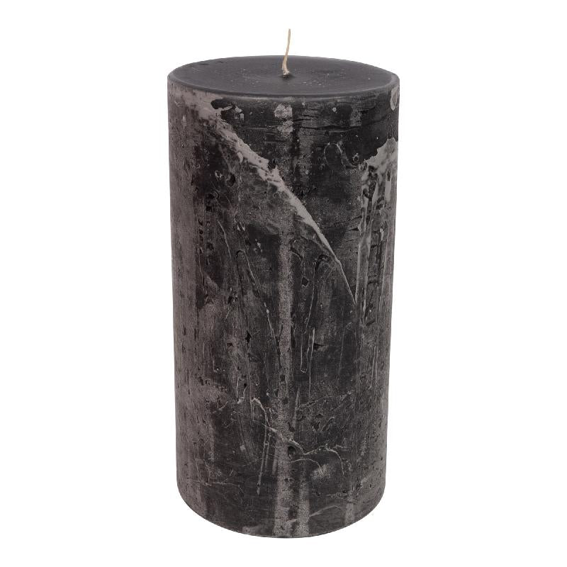 Candle – Rustic Anthracite, Handmade, Elegant Design, 110x70 | PTMD