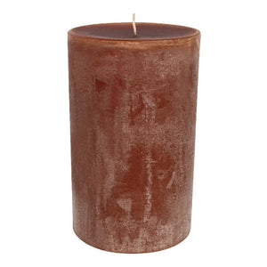 Kerze – Rustikales Marone, Handgefertigt, Elegantes Design, 110x60 | PTMD