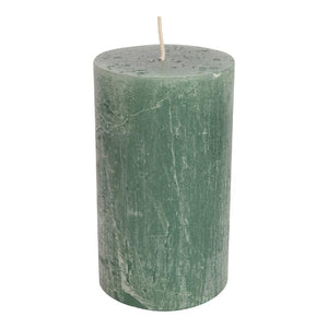 Candle - Emerald Green Shade, Handmade, Elegant Design, 150x100 | PTMD