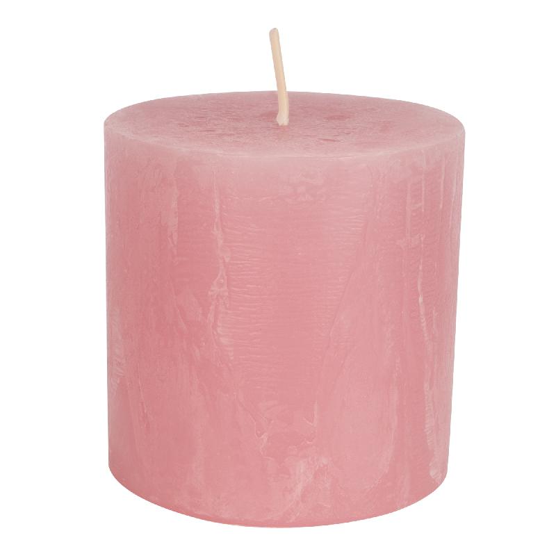 Candle – Antique Pink Shade, Handmade, Elegant Design, 100x100 | PTMD